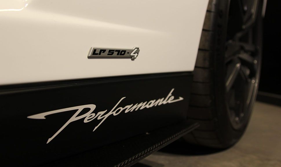 Lamborghini Gallardo LP570-4 Performante Spyder Seitenschweller
