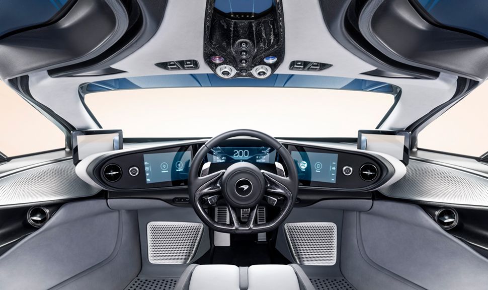 Innenraum des McLaren Speedtail
