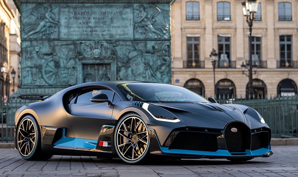Bugatti Divo Front und Seite