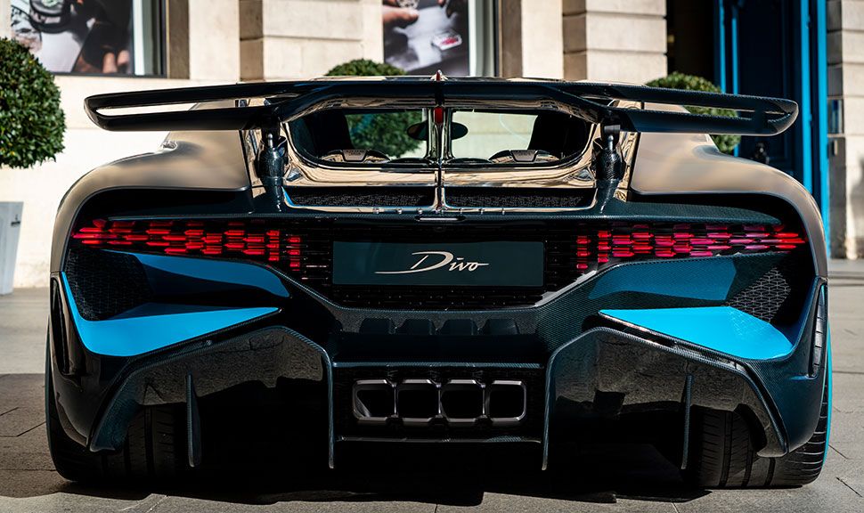 Heck des Bugatti Divo