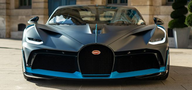 Front des Bugatti Divo