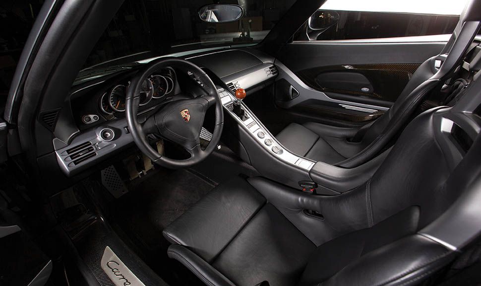 Porsche Carrera GT Innenraum