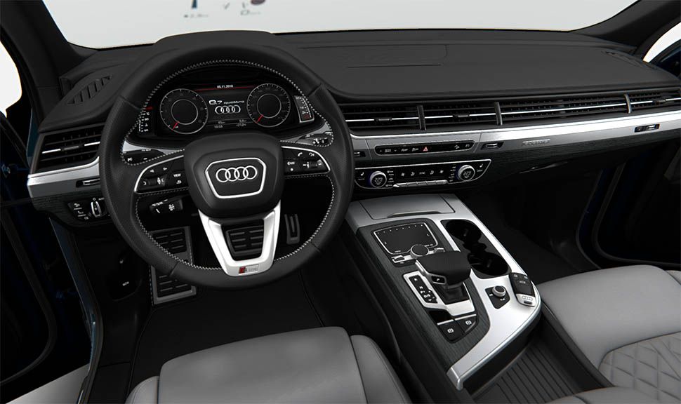 Cockpit des Audi Q7